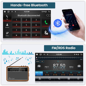 Roinvou built-in WiFi and GPS navigation for online maps.