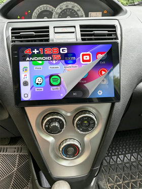 Roinvou 9-inch touchscreen in Yaris/Vios for clear navigation and media.