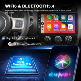 Rojokis WiFi 6 and Bluetooth 5.4 connection for fast pairing and streaming.
