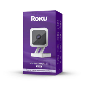 Roku CS1000R front view compact indoor camera for discreet monitoring