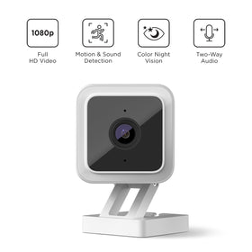 Roku CS1000R side angle on shelf shows flexible home placement