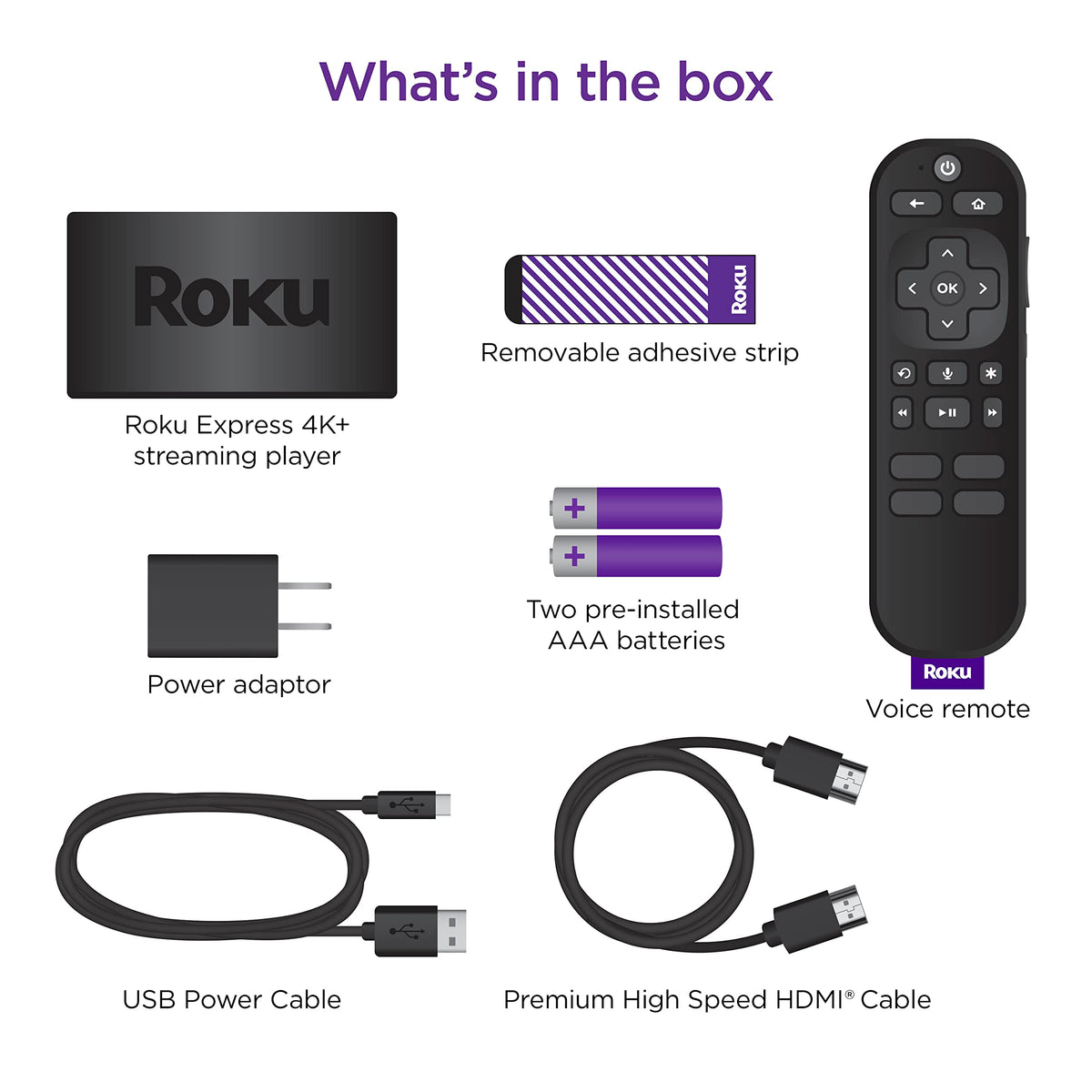 Roku remote button detail highlighting quick-launch and volume control