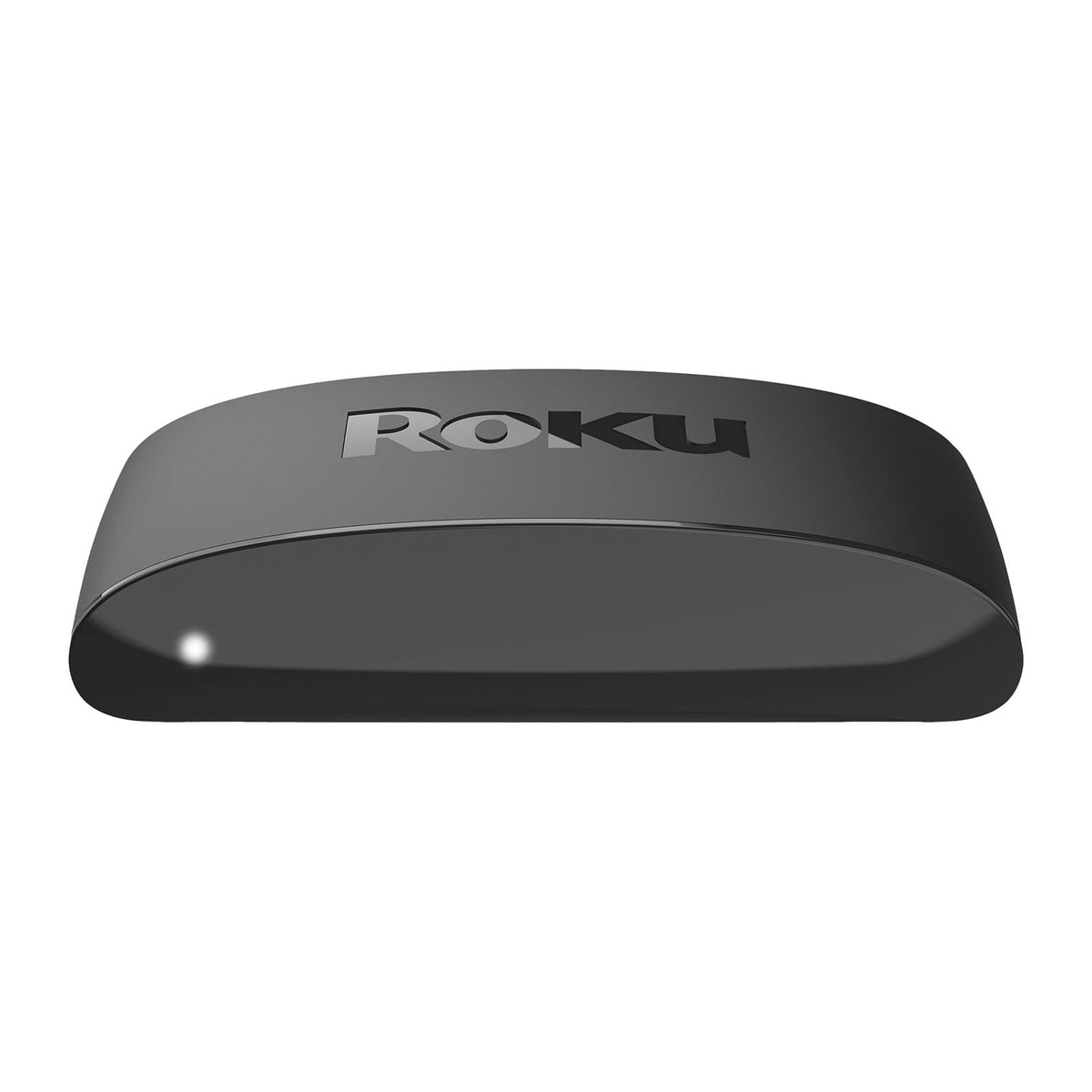 Roku Express 4K+ voice remote in hand showing voice search and TV controls convenience