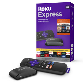 Roku Express front view showing compact design and easy setup benefit