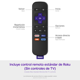TV screen during Roku guided setup illustrating quick bilingual installation benefit
