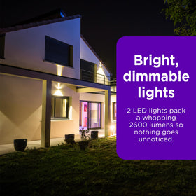 Roku Floodlight Camera motion detection zones reduce nonessential alerts