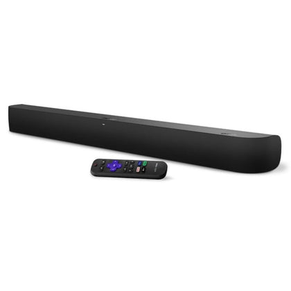 Roku onn Smart Soundbar with built-in 4K streaming enhances TV viewing
