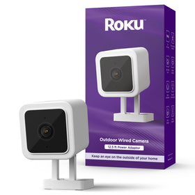 Roku Outdoor Camera wired installation kit for quick, secure home monitoring.