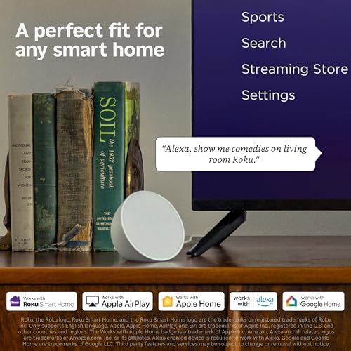 Roku Streambar SE small TV setup ideal for cozy rooms.