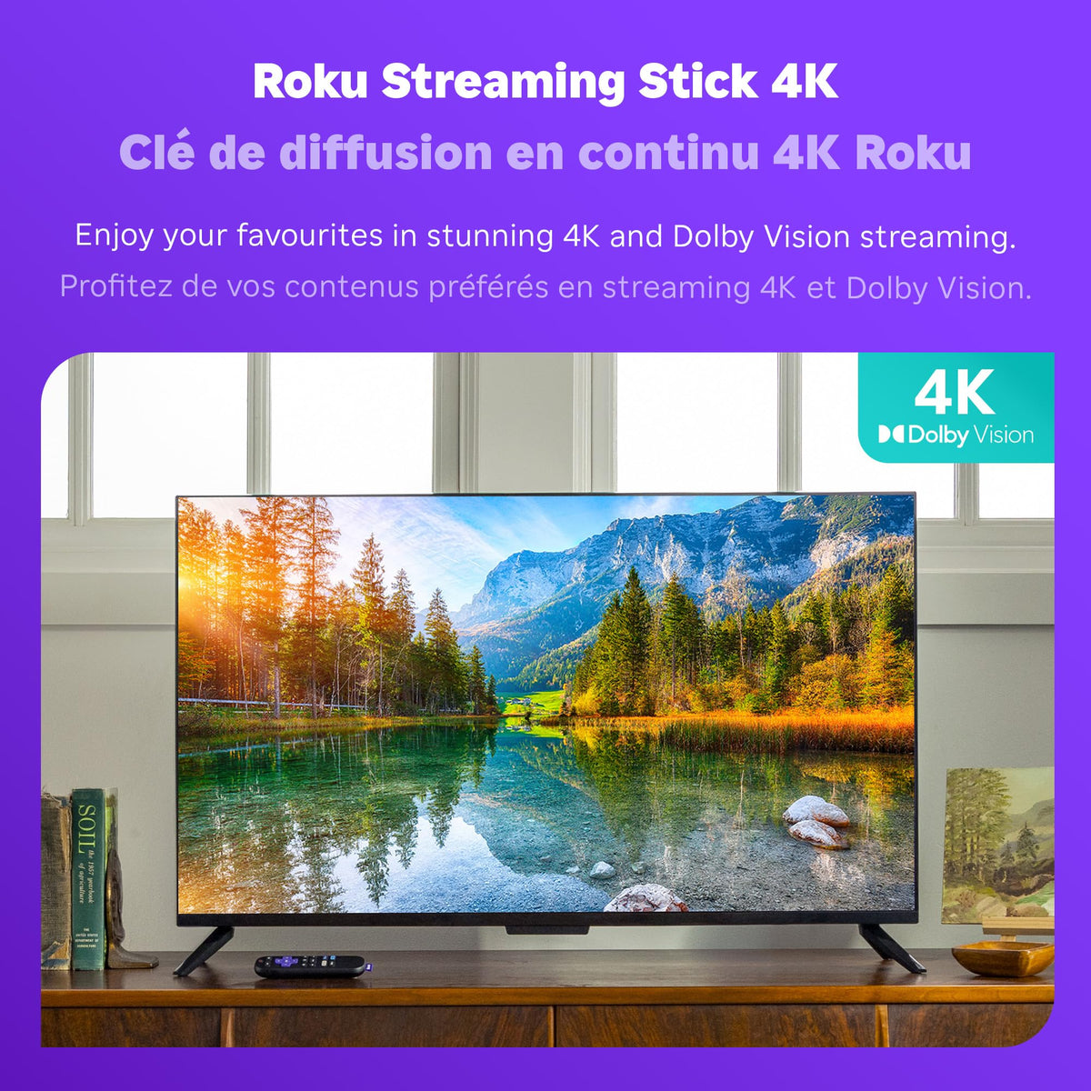 Roku device back ports showing HDMI connector and compact form for tidy setups