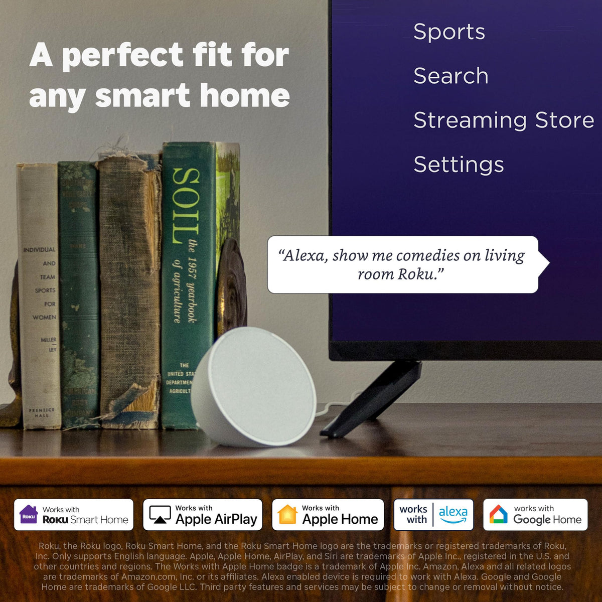 Wired Ethernet option available for stable streaming with Roku Ultra