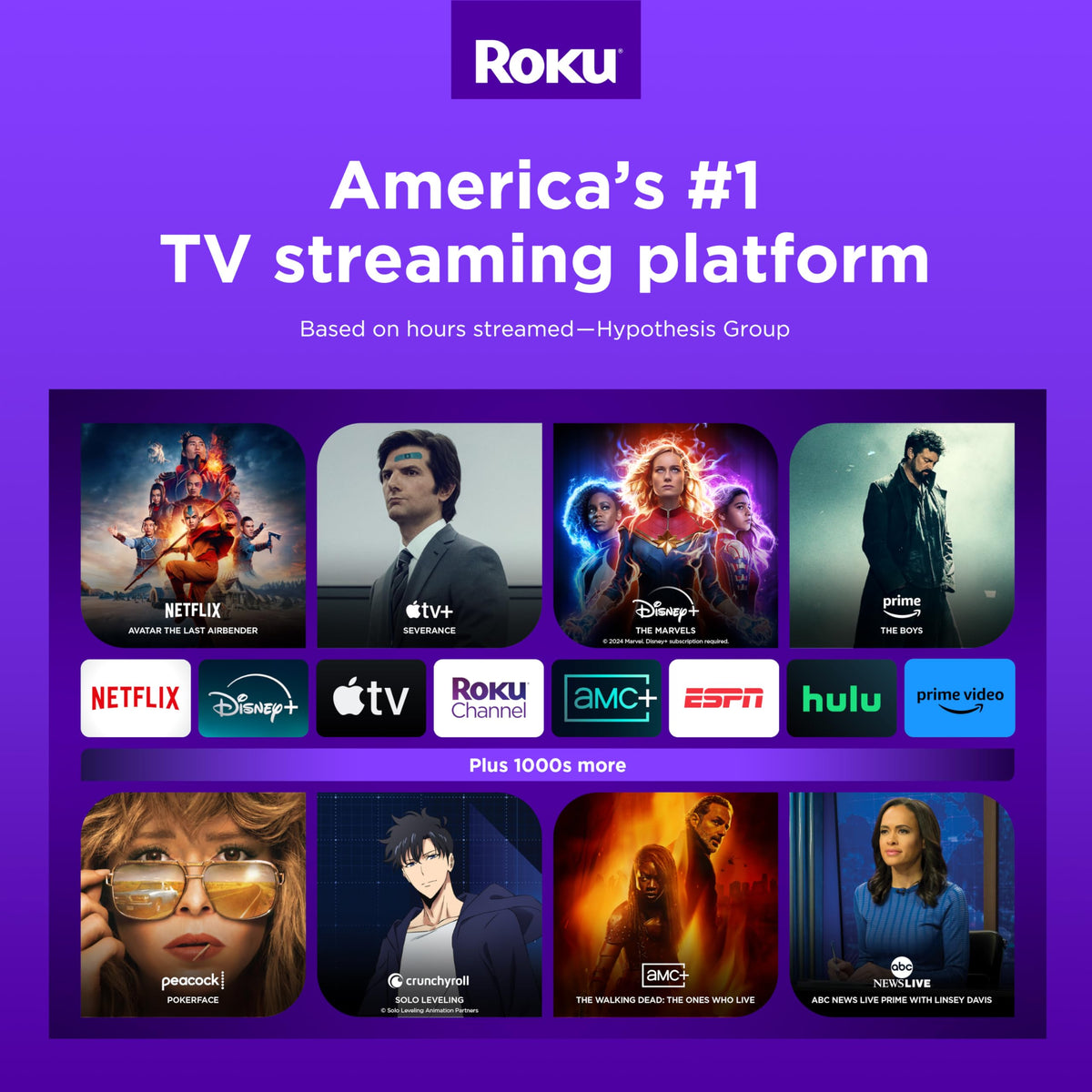 Roku Ultra Hands-Free voice control activated by Hey Roku