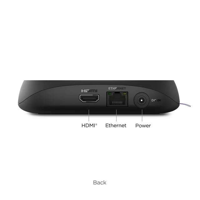 Roku Ultra LT connected to a TV showing crisp 4K HDR streaming benefit