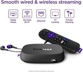 Roku Ultra LT Dolby Vision 4K quality enhances color and detail