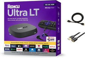 Roku Ultra LT remote for fast navigation and voice search
