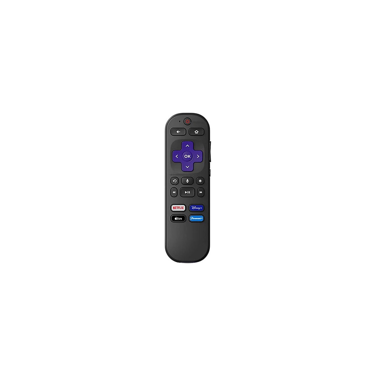 Roku Voice Remote in hand showing quick setup and pairing