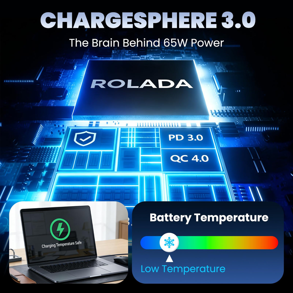 ROLADA 45W backward compatibility lets you replace older notebooks confidently.