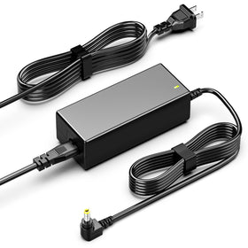 ROLADA 65W round-plug laptop charger for Toshiba compatibility and safe daily charging.