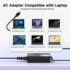 ROLADA adapter power cable and plugs bundled for immediate use