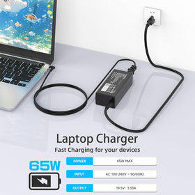 ROLADA compact charger design, travel-friendly for work or home