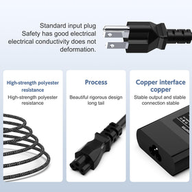 ROLADA safety certifications label (CE, FCC, RoHS) on charger.