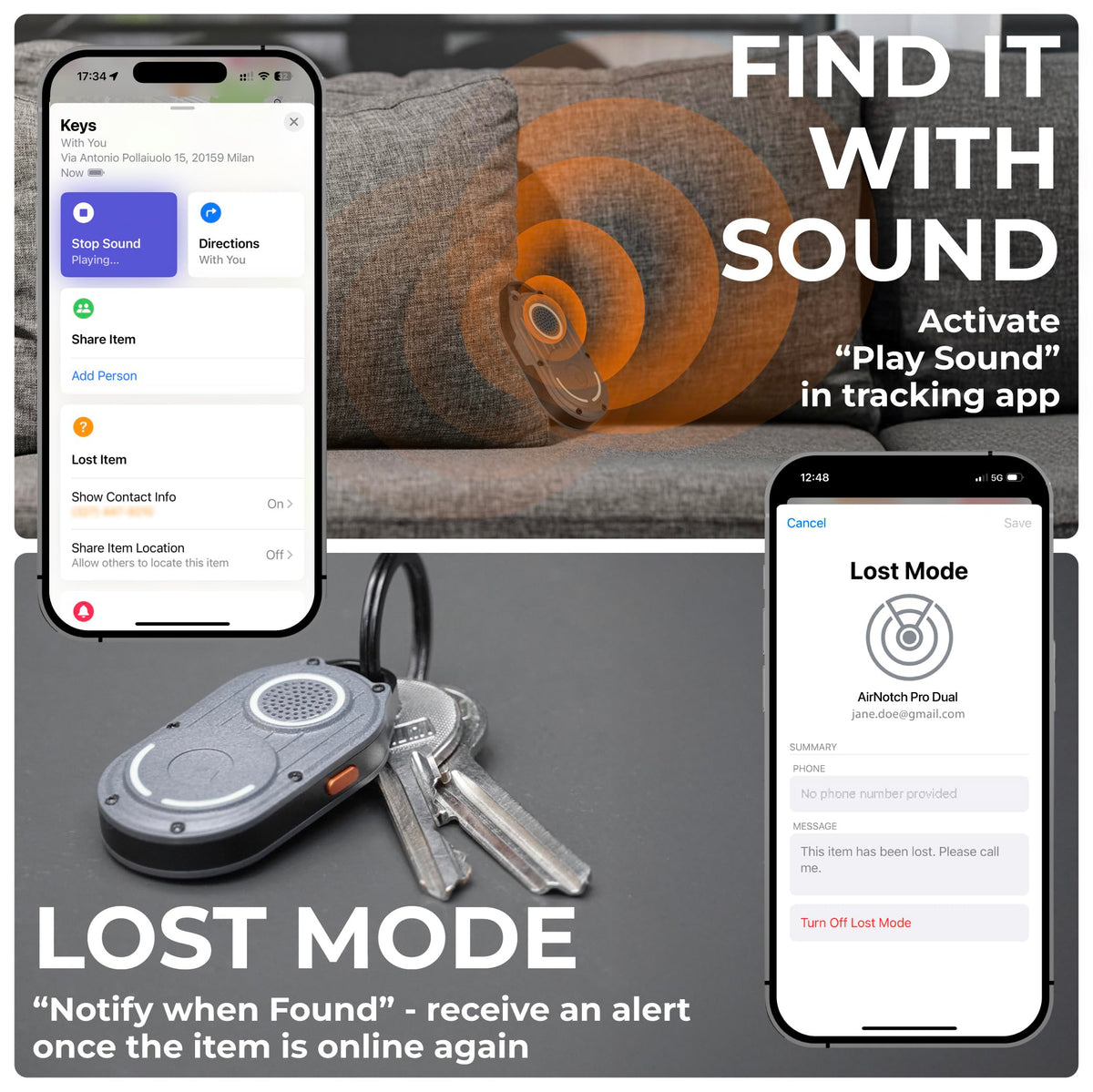 Rolling Square AirNotch Pro Dual attached to a backpack in daily use, rugged travel-ready benefit