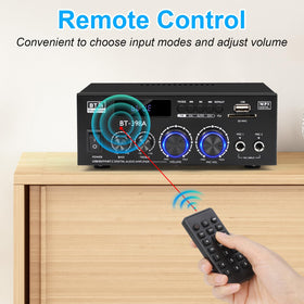 Romicta connected to TV via optical cable for clearer audio