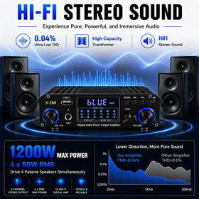 Romicta microphone and USB ports visible for karaoke and USB playback