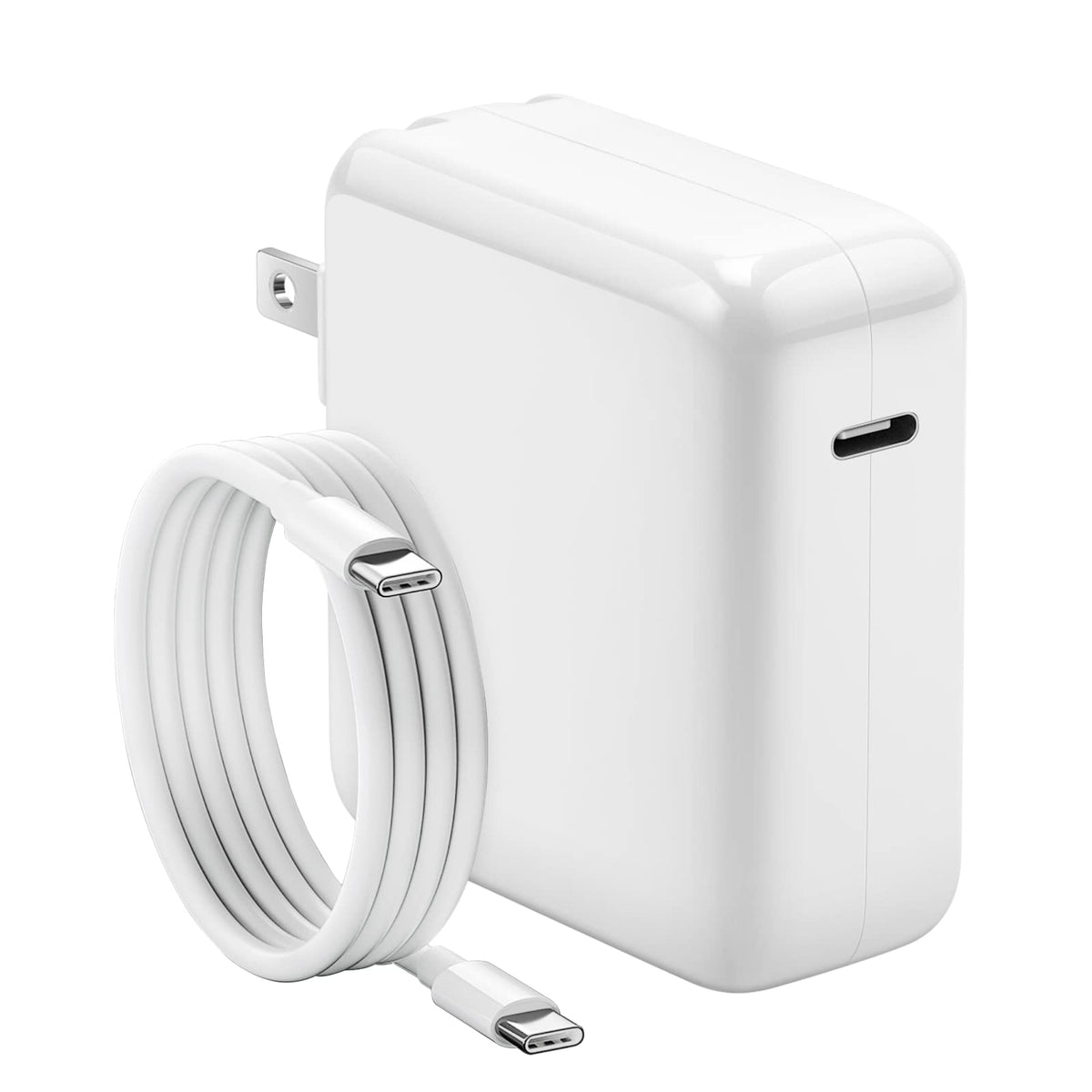 ROMITAKE 118W charger front view showing compact design for on-the-go charging.