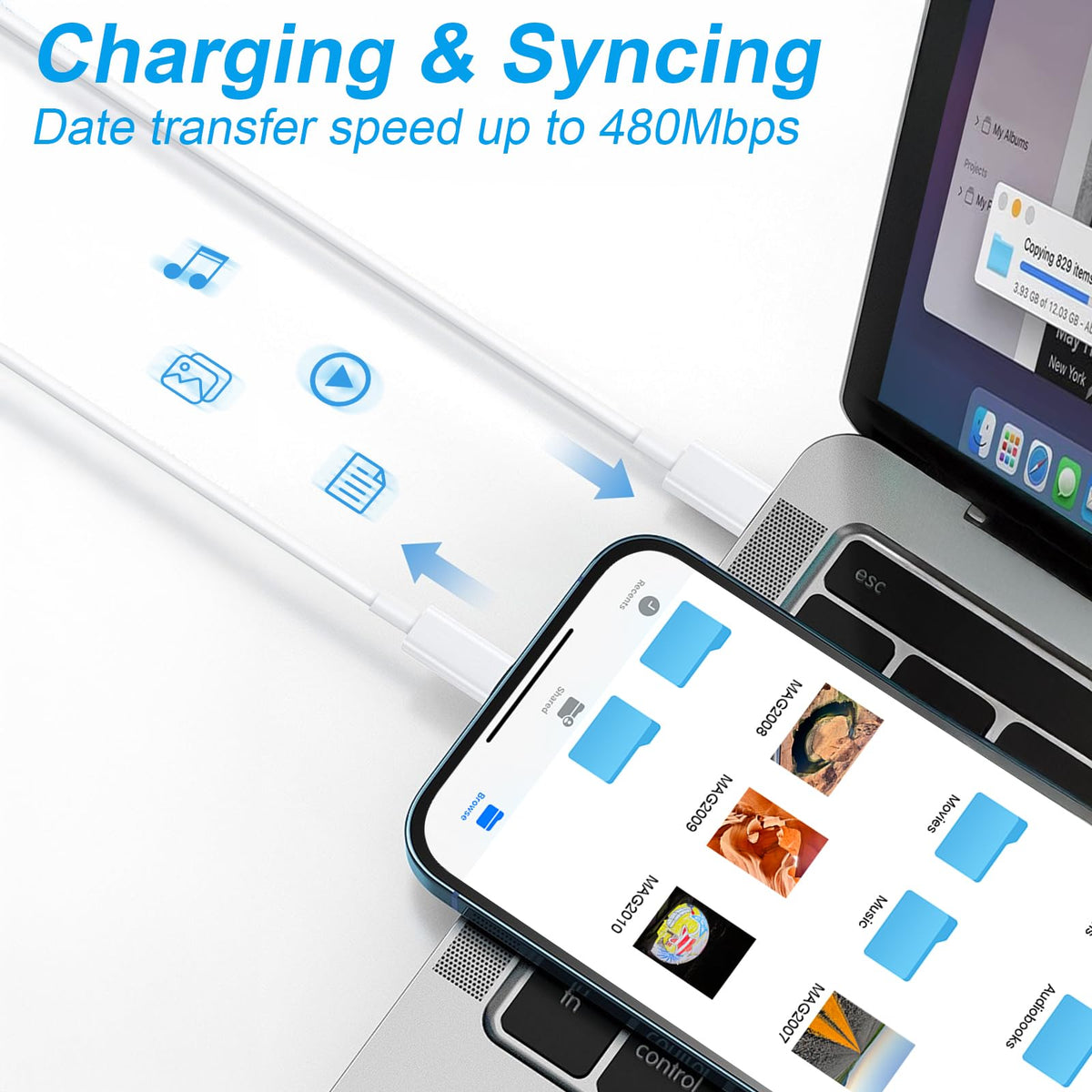 ROMITAKE 118W charger safety features protecting connected devices.