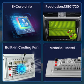 RONGJI 1280x720 touch screen delivering crisp visuals and quick response