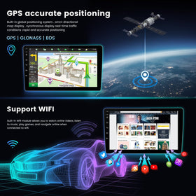 RONGJI Dodge Ram split-screen function shows two pages at once for multitasking.