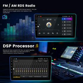 RONGJI FM/AM radio with digital tuning for varied stations