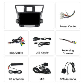 RONGJI rear-view camera support for safer parking