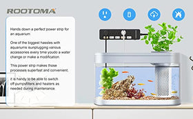 ROOTOMA grounded three-prong plug ensures safe connections