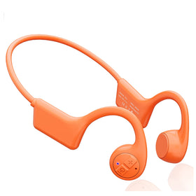 ROPASOMIC bone conduction headphones with 12 hours of playback and open-ear design.