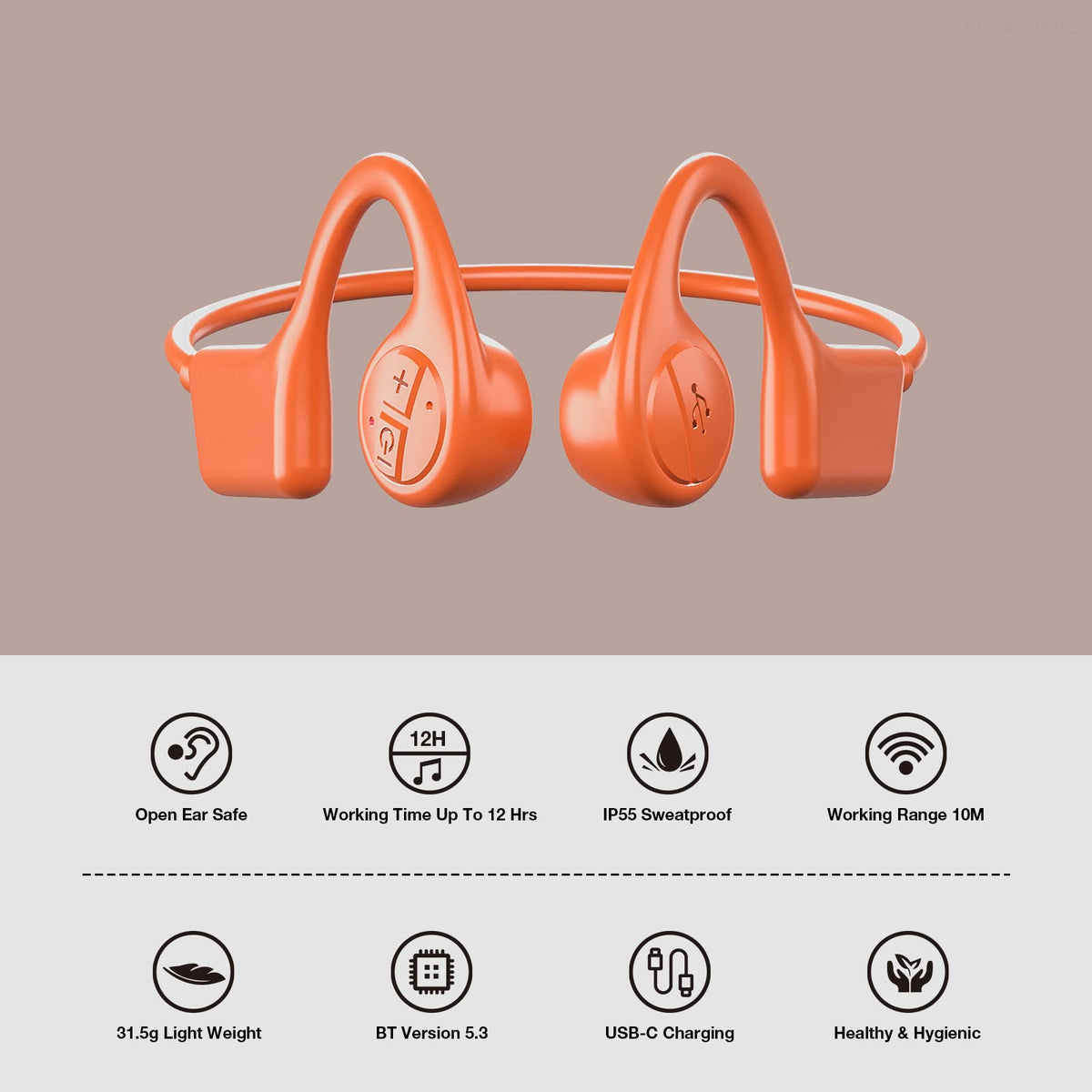 ROPASOMIC built-in mic enables hands-free calls and quick chats.