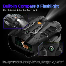 ROQIOO compass and controls detail offering quick navigation and simple adjustment benefit