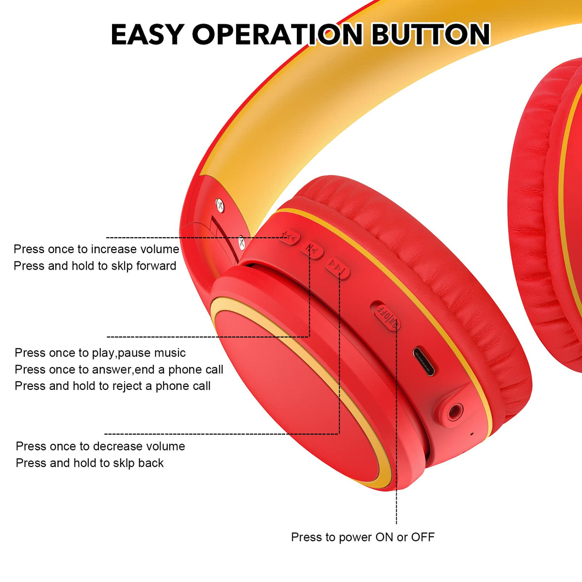 RORSOU B10 Bluetooth 5.3 for stable wireless connections