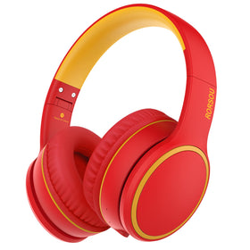 RORSOU B10 headphones folded for compact travel and storage