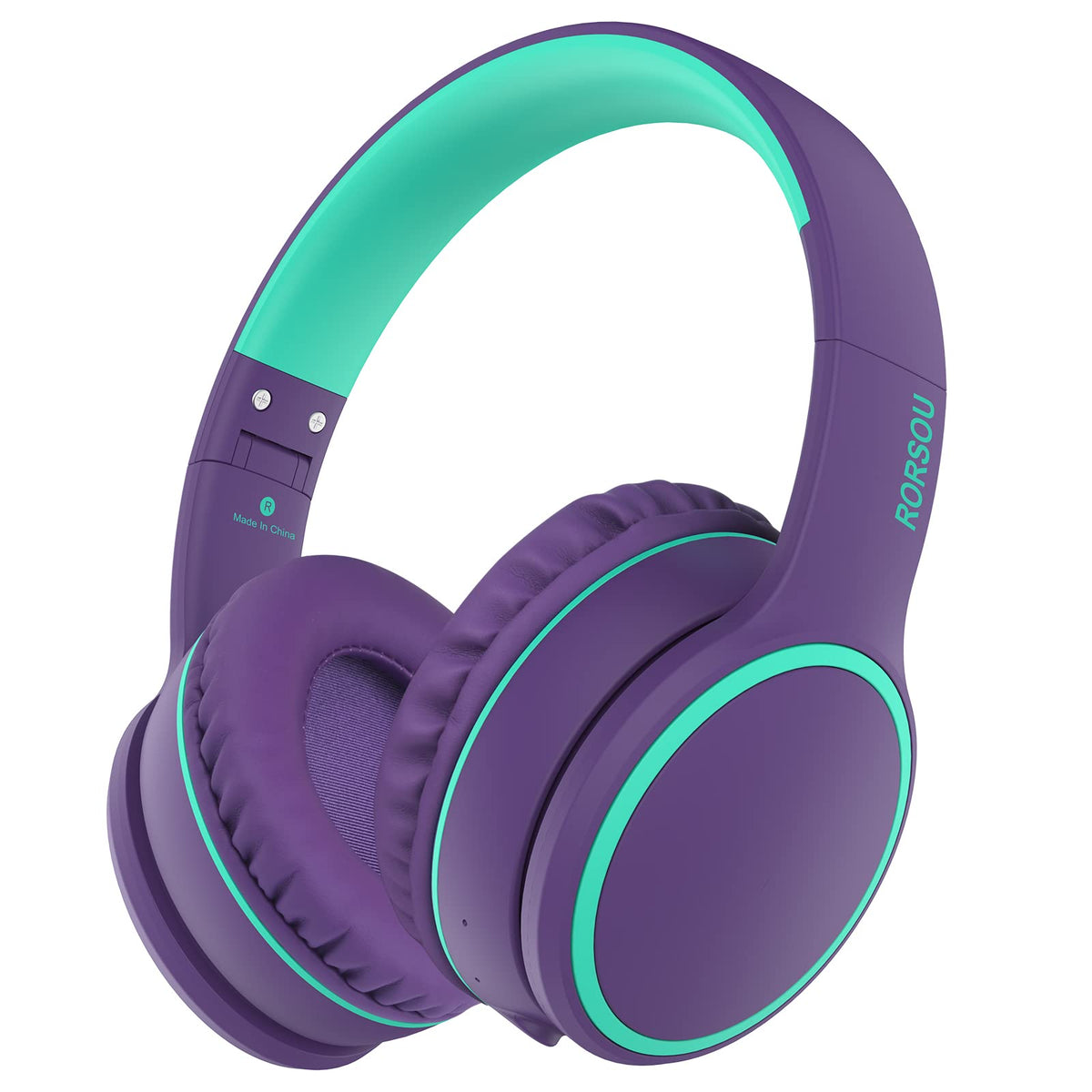 RORSOU B10 foldable headphones for portable travel use.