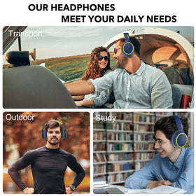 Includes 3.5mm cable for wired listening when needed.