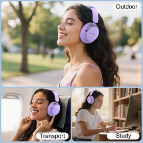 RORSOU B8 controls and mic closeup, easy on-device EQ and call handling