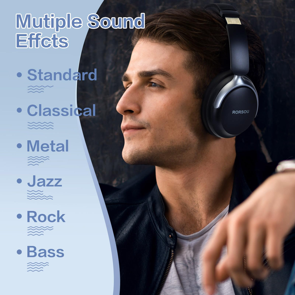 RORSOU B8 six EQ modes tailor the vibe to your music.