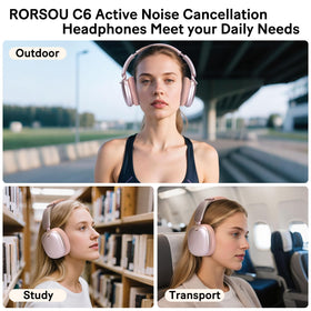 RORSOU C6 charging port with USB cable showing quick charging convenience on the go