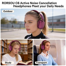 RORSOU C6 with USB charging cable and accessories for ready use benefit