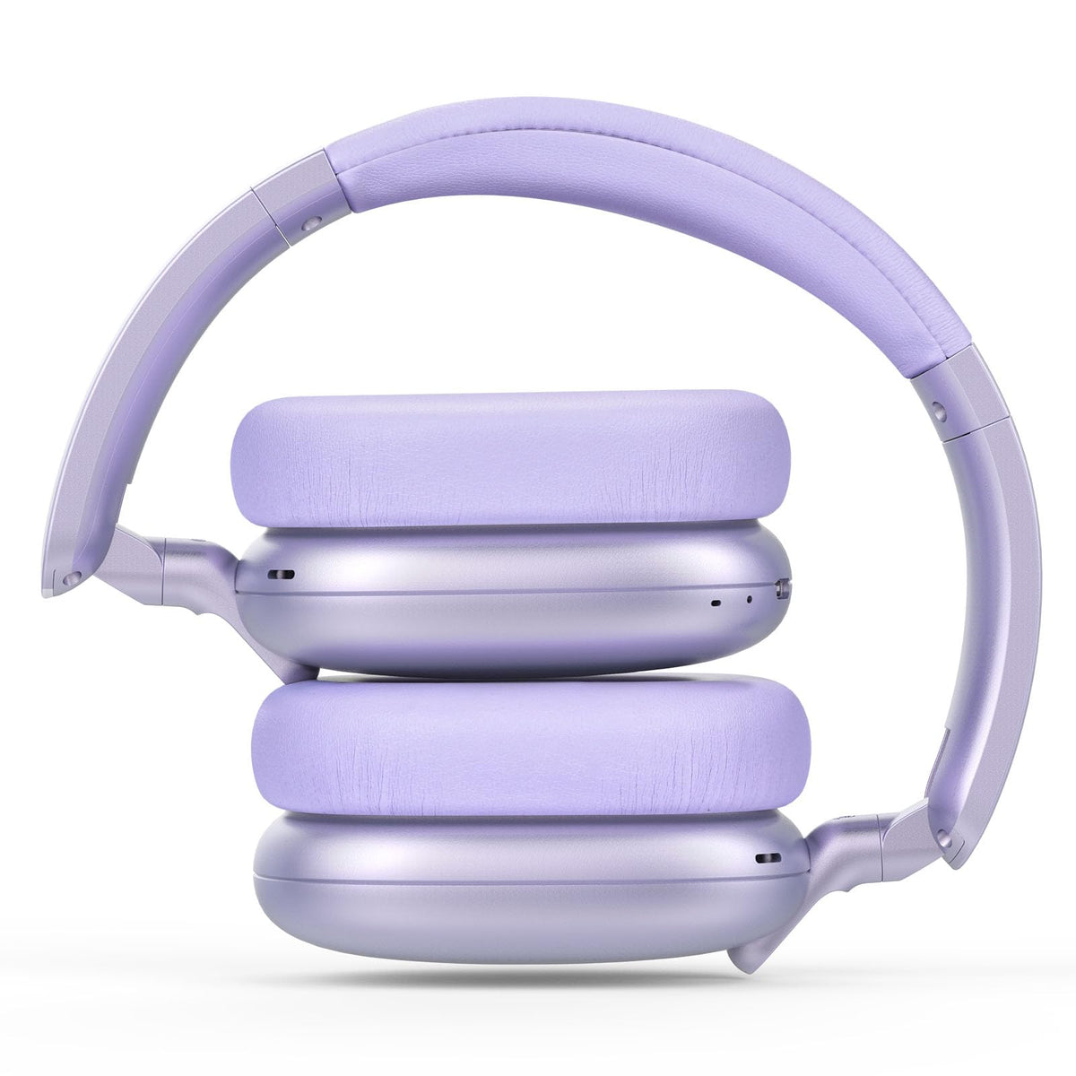 RORSOU C6 earcup close-up showing soft protein leather, superior comfort