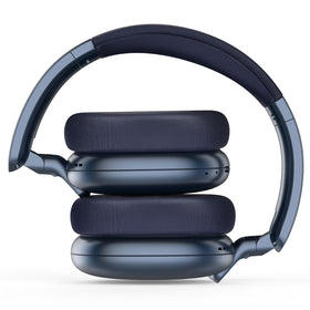 RORSOU C6 earcup close-up showing soft protein-leather cushion for long comfort