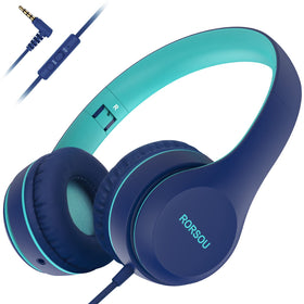 RORSOU K5 front view showing on-ear cups and safe design benefit