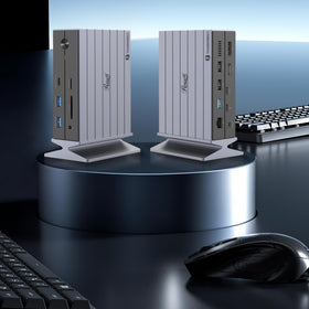 Rosewill RHUB-TB14 aluminum shell with magnetic base for secure placement